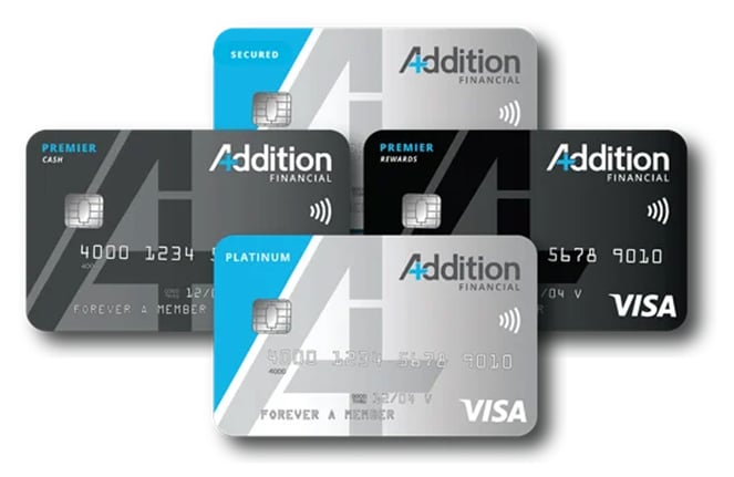 Addition Financial credit card options