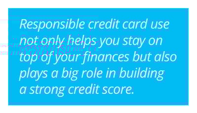 Responsible credit card use
