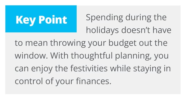 key point holiday spending