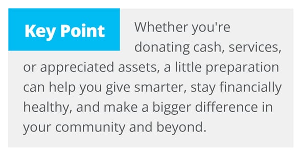 key point donation prep