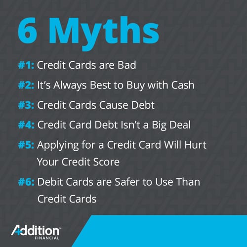 The Top 6 Credit Debt Myths That Might Surprise You