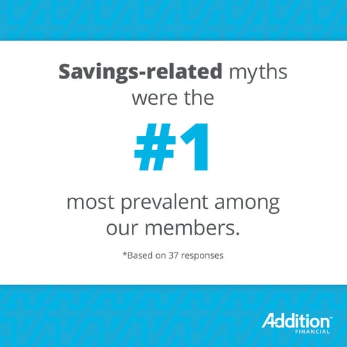 #1 Savings Related Myths