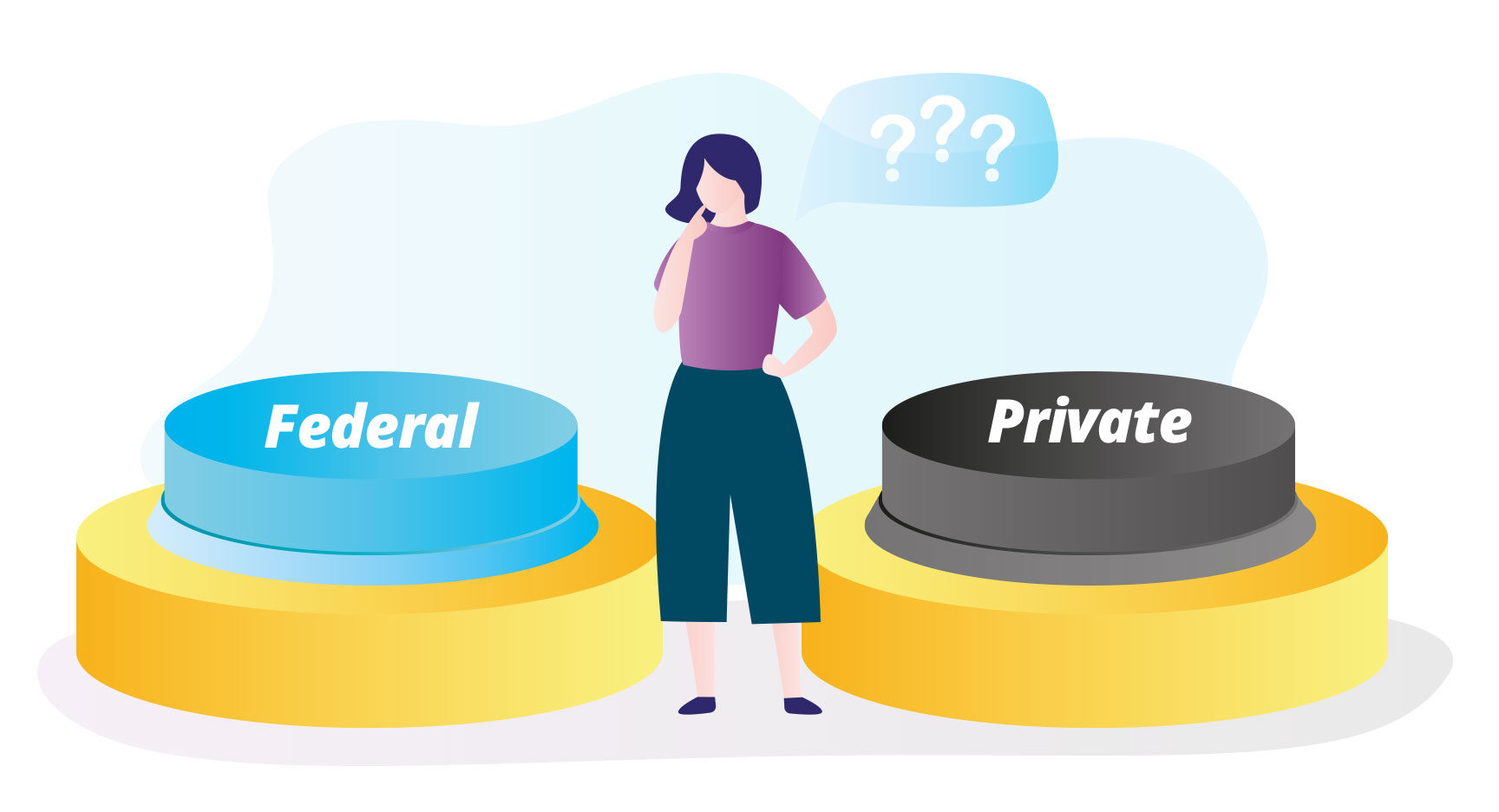 Federal vs. private loan