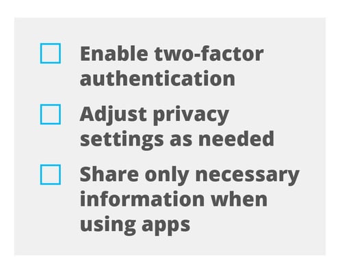 Small checklist graphic