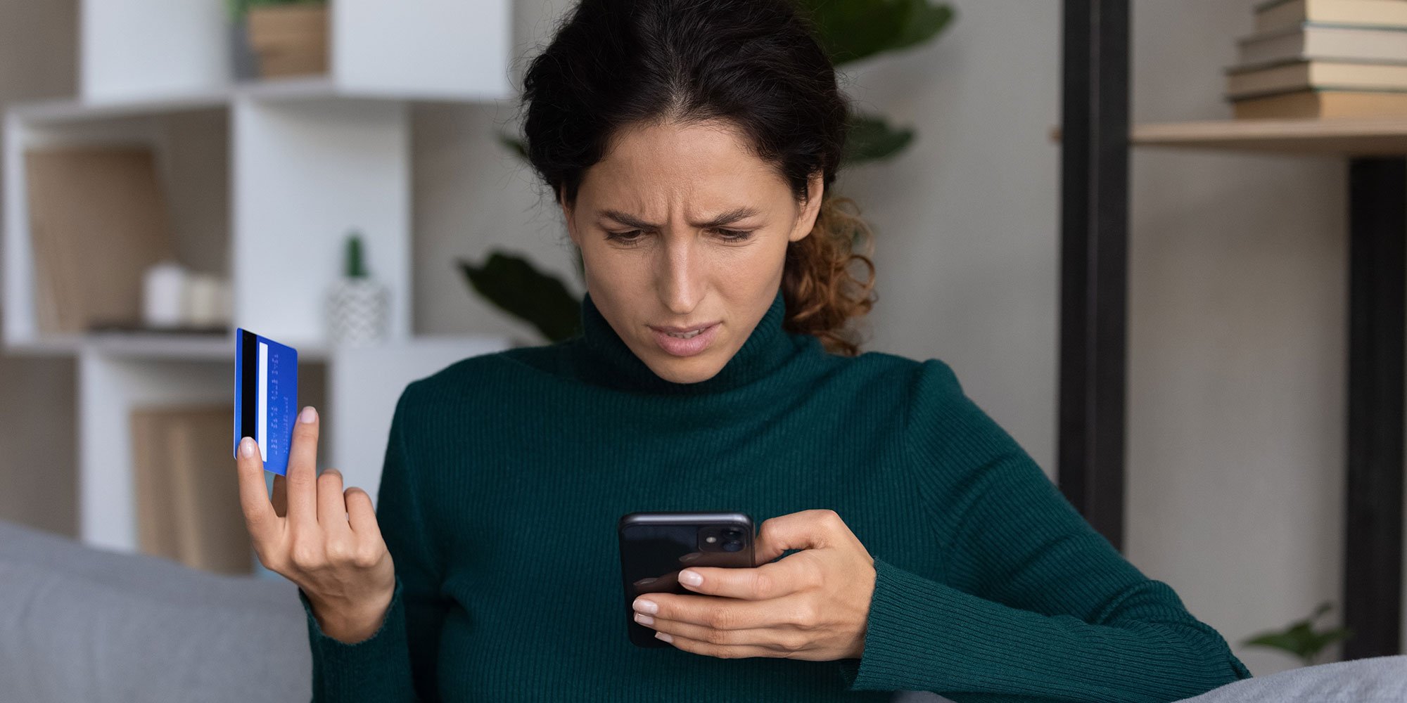 woman scammed shopping online